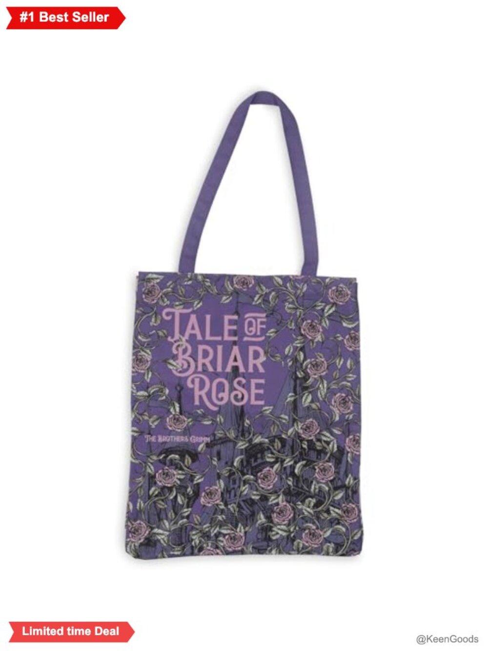 Canvas Tote Bag Book Lovers Reusable Foldable Bookish Work Grocery
